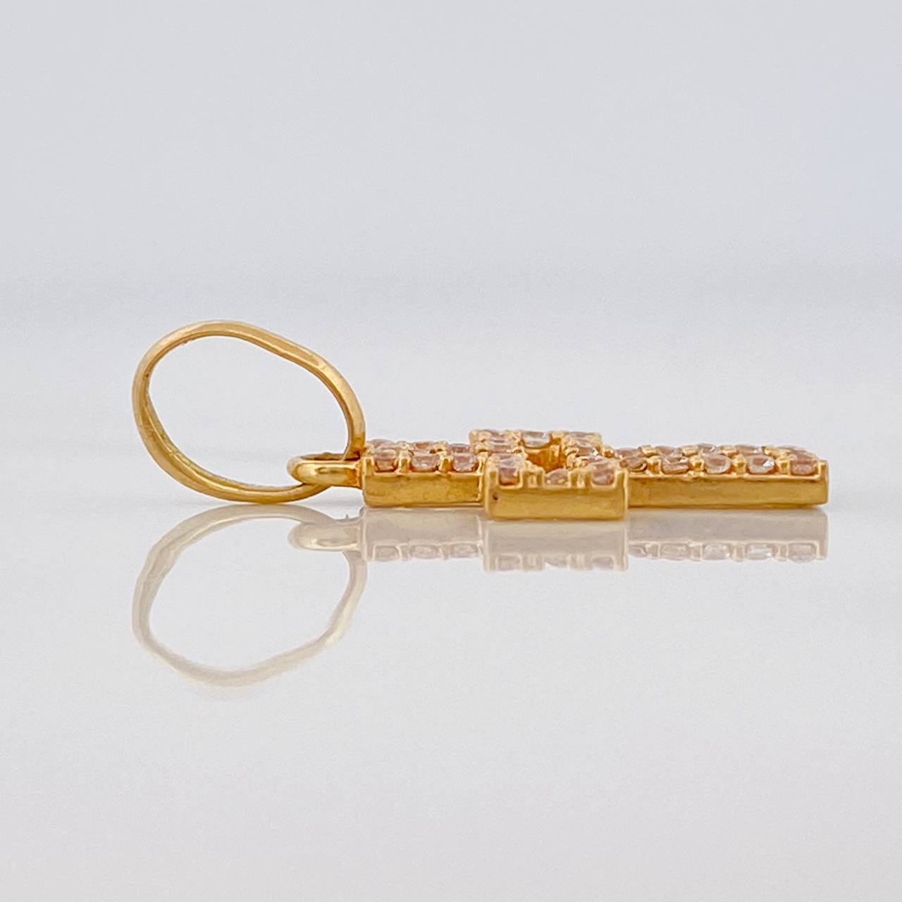 Dije Cruz 1gr / 2cm / Oro Amarillo 18K $