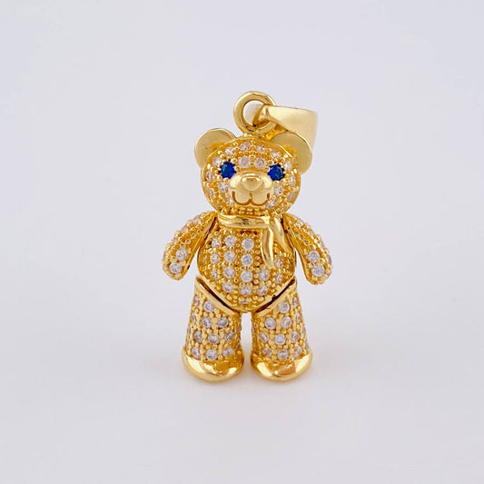Dije Oso Articulado 4.65g / 3cm Oro Amarillo 18K