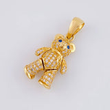 Dije Oso Articulado 4.65g / 3cm Oro Amarillo 18K