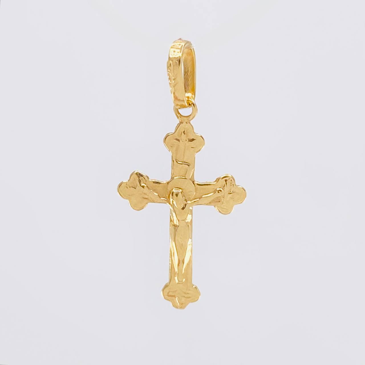 Dije Cruz Cristo 0.6g / 1.4cm Oro Amarillo 18K