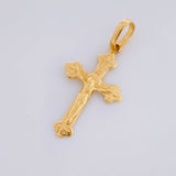 Dije Cruz Cristo 0.6g / 1.4cm Oro Amarillo 18K