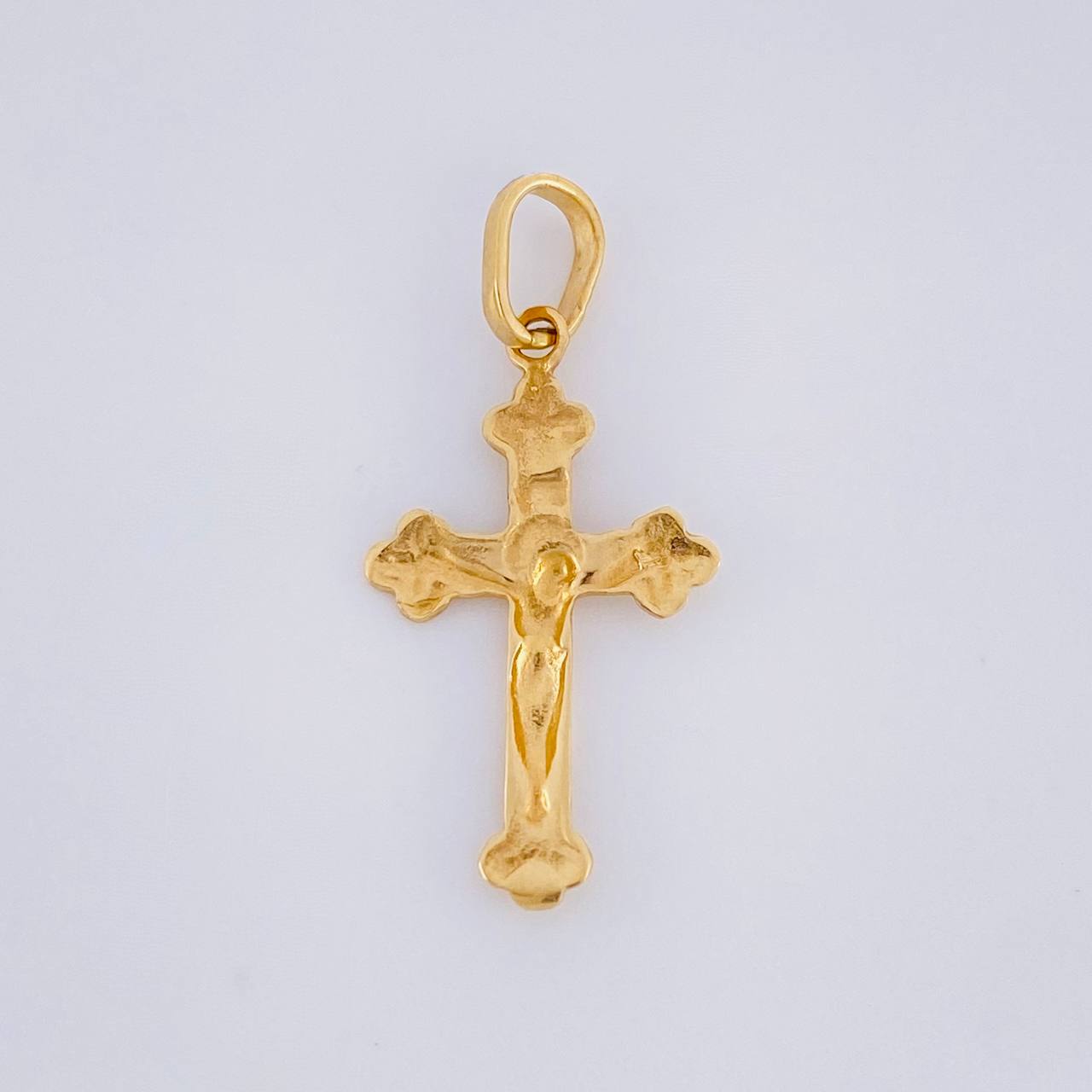 Dije Cruz Cristo 0.6g / 1.4cm Oro Amarillo 18K