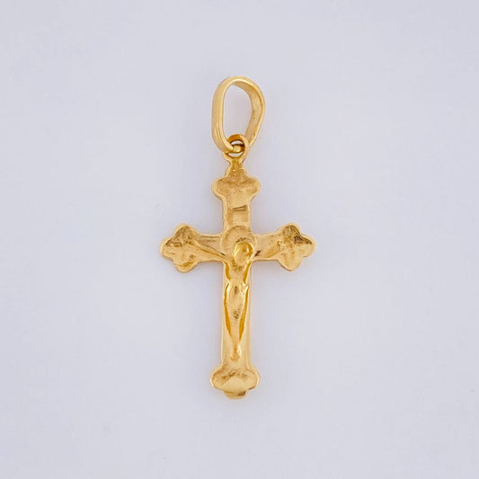 Dije Cruz Cristo 0.6g / 1.4cm Oro Amarillo 18K