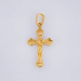 Dije Cruz Cristo 0.6g / 1.4cm Oro Amarillo 18K