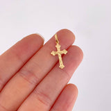 Dije Cruz Cristo 0.6g / 1.4cm Oro Amarillo 18K