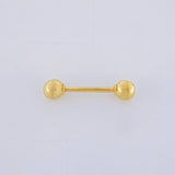 Piercing Barra 0.35g / 1.6cm Oro Amarillo 18K