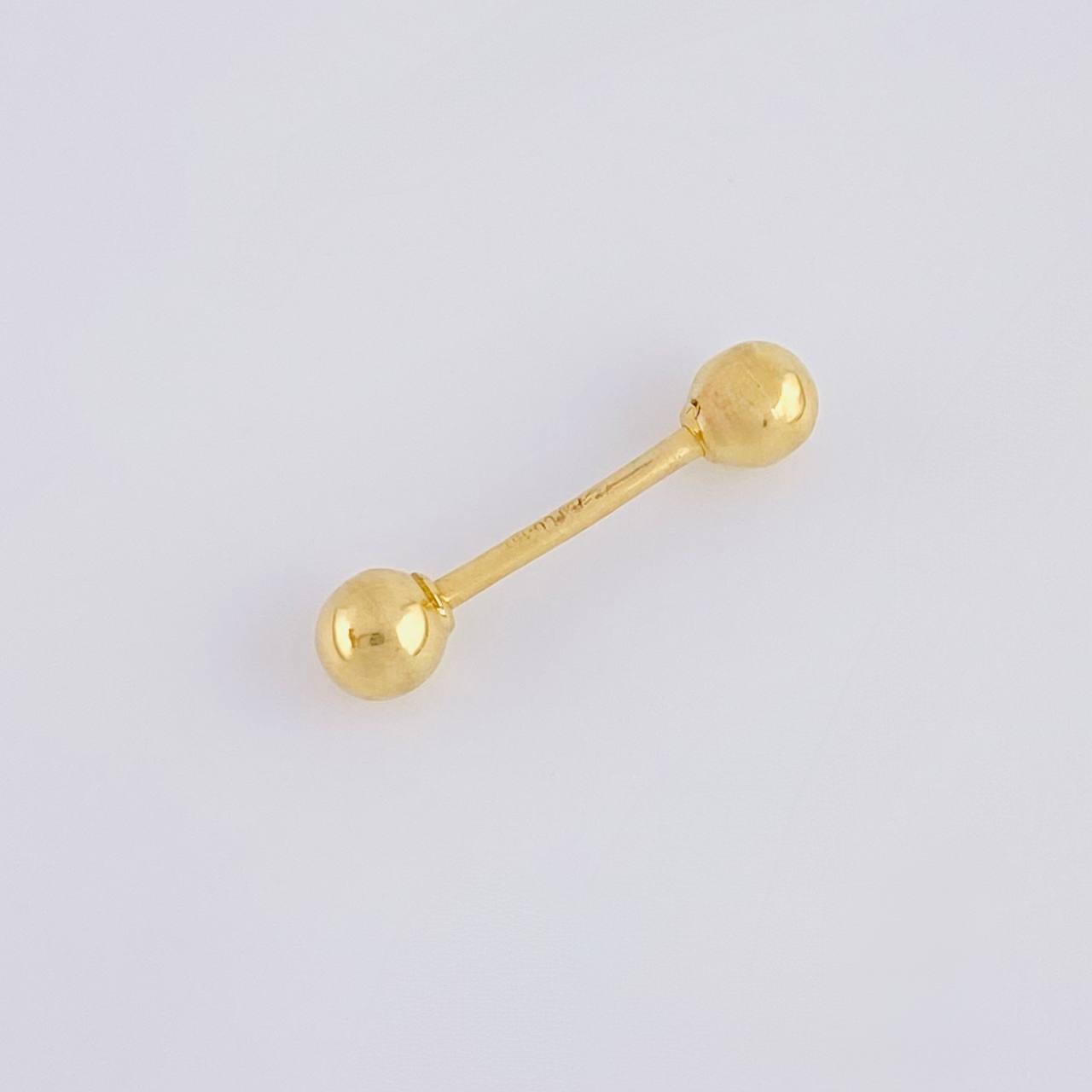 Piercing Barra 0.35g / 1.6cm Oro Amarillo 18K