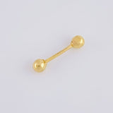 Piercing Barra 0.35g / 1.6cm Oro Amarillo 18K