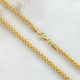 Cadena Franco 8.8gr / 60cm / +3 Oro 18K -