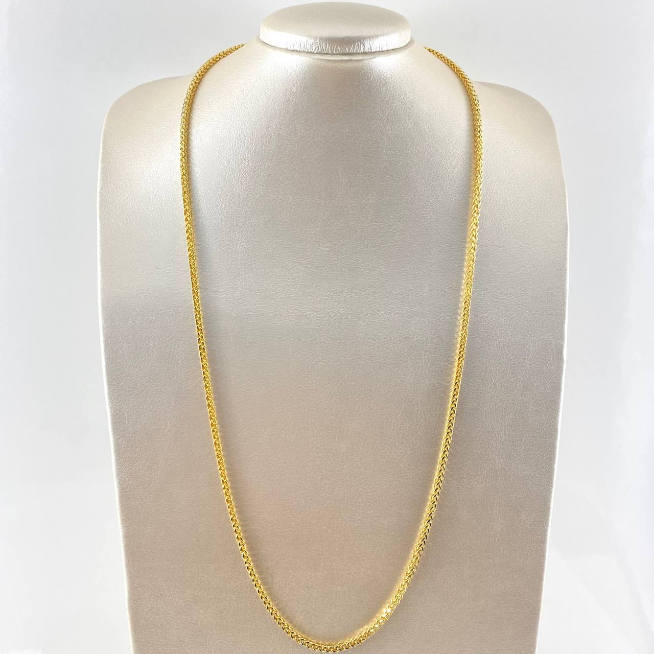 Cadena Franco 8.8gr / 60cm / +3 Oro 18K -