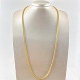 Cadena Franco 8.8gr / 60cm / +3 Oro 18K -
