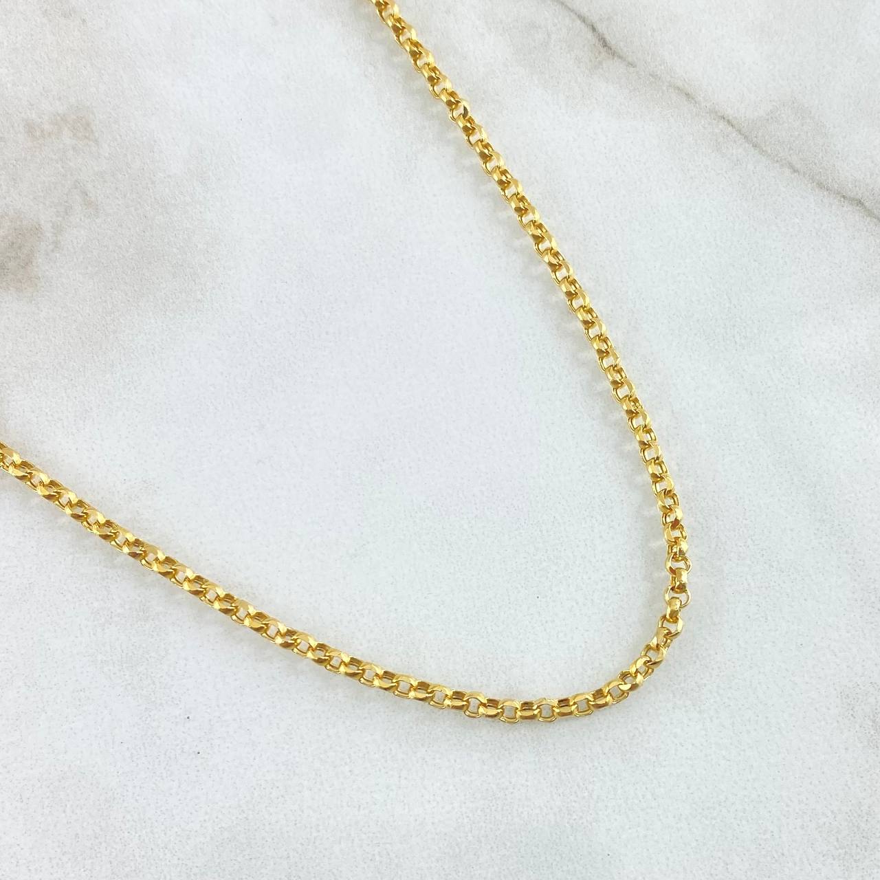 Cadena Roll-On 4.85gr / 60cm / +3 Oro 18K *