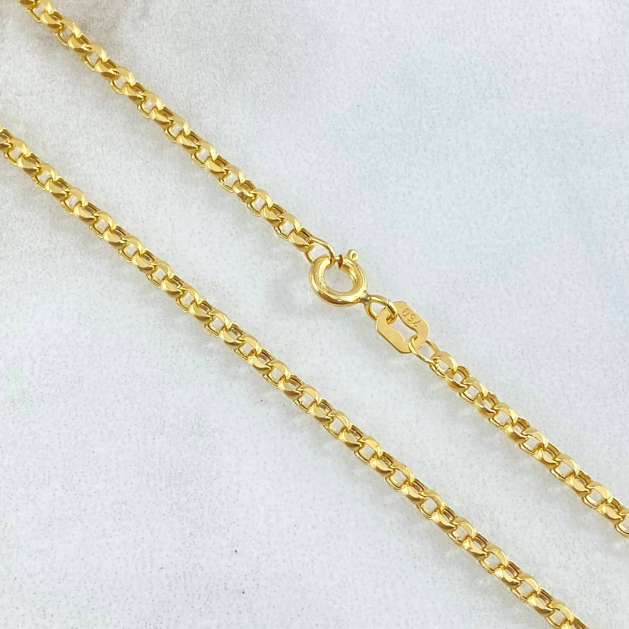 Cadena Roll-On 4.85gr / 60cm / +3 Oro 18K *