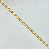 Cadena Roll-On 4.85gr / 60cm / +3 Oro 18K *