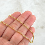 Cadena Roll-On 4.85gr / 60cm / +3 Oro 18K *