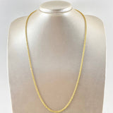 Cadena Roll-On 4.85gr / 60cm / +3 Oro 18K *