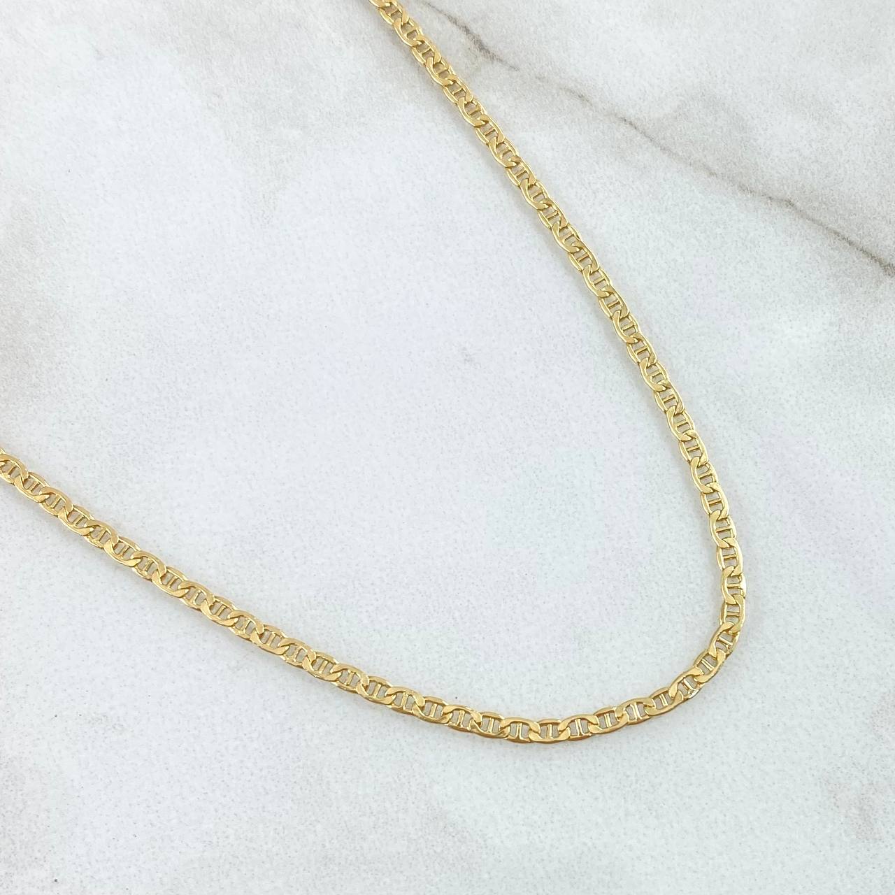 Cadena Escalera 3.3gr / 50cm / +3 Oro 18K ©
