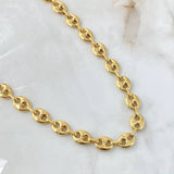 Cadena GC 37.65gr / 70cm / 11.3mm Lisa Oro Amarillo 18K ©