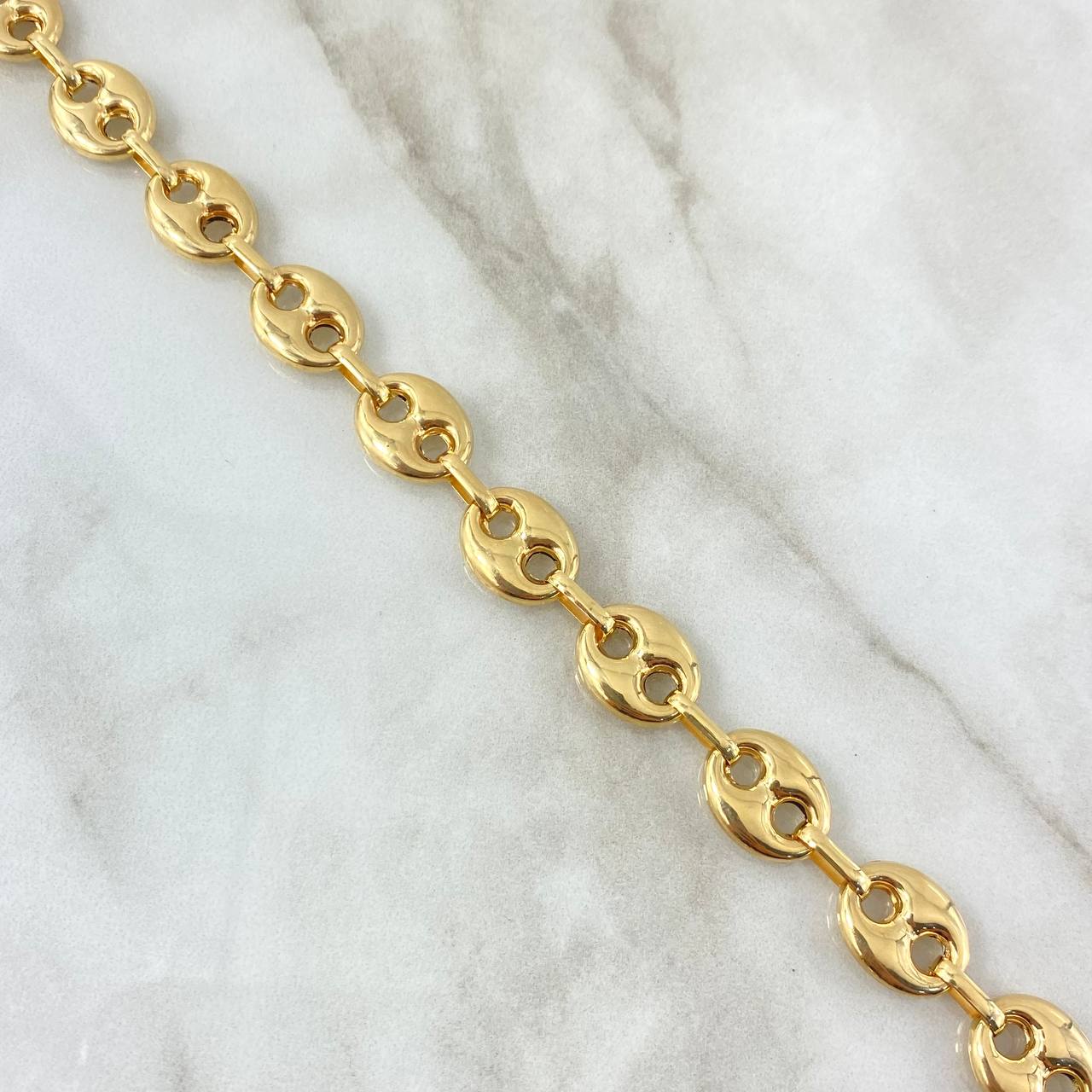 Cadena GC 37.65gr / 70cm / 11.3mm Lisa Oro Amarillo 18K ©