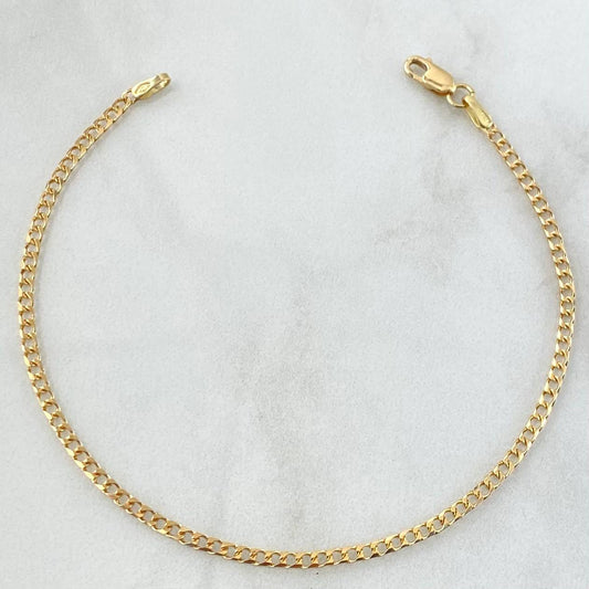 Pulso Panzer 2.4gr / 19.5cm / 1.9mm Oro Amarillo +1 18K ©