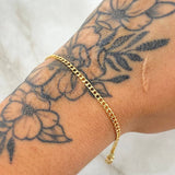 Pulso Panzer 2.45gr / 19cm / 1.9mm Oro Amarillo +1 18K