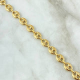 Pulso GC 7.25gr / 20.5cm / 8.2mm Liso Oro Amarillo 18K ©