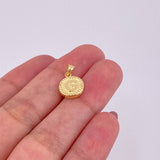 Dije Letra G Marco Bordeado 0.6g / 1.7cm Oro Amarillo 18K