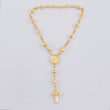 Pulso Denario Virgen Milagrosa 3.55gr / 18cm / 3.85mm Oro Amarillo 18K