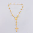 Pulso Denario Virgen Milagrosa 4.3gr / 17cm / 4.95mm Oro Amarillo 18K