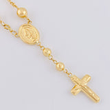 Tobillera Denario Virgen Milagrosa 5.1gr / 23cm / 4.7mm Oro Amarillo 18K