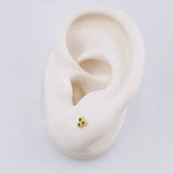 Topos Trio Colmena 0.55gr / 3.7mm Oro Amarillo 18K