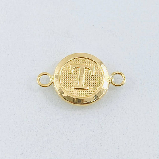 Herraje Letra T 0.55gr / 1.7cm / Oro Amarillo 18K ©