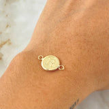 Herraje Letra R 0.6gr / 1.7cm / Oro Amarillo 18K ©