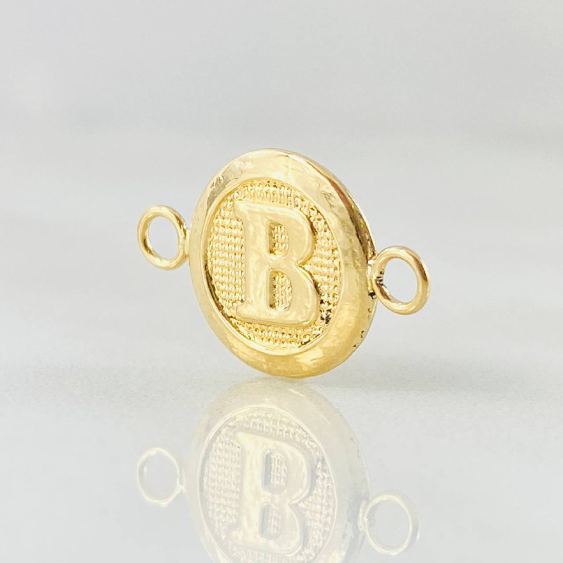 Herraje Letra B 0.6gr / 1.7cm / Oro Amarillo 18K ©