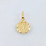 Dije Letra J 0.65gr / 2cm / Oro Amarillo 18K