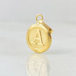 Dije Letra A 0.65gr / 2cm / Oro Amarillo 18K