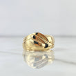 Anillo Curvas Mesetales 4.15gr / T7 / Oro Amarillo 18K
