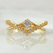 Anillo Solitario Rombo Infinito 2.75gr / T5 1/2 / Oro Amarillo 18K ©