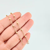 Pulso Tipo Militar Liso 1.75 g / 18 cm / 3 mm Oro Amarillo 18K