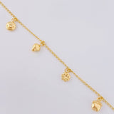 Pulso Espiga Dijes 2.75 g / 18 cm / 1.6 mm Oro Amarillo 18K
