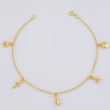 Pulso Espiga Dijes 2.35 g / 19 cm / 1.6 mm Oro Amarillo 18K