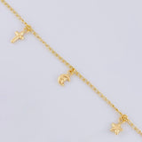Pulso Espiga Dijes 2.35 g / 19 cm / 1.6 mm Oro Amarillo 18K