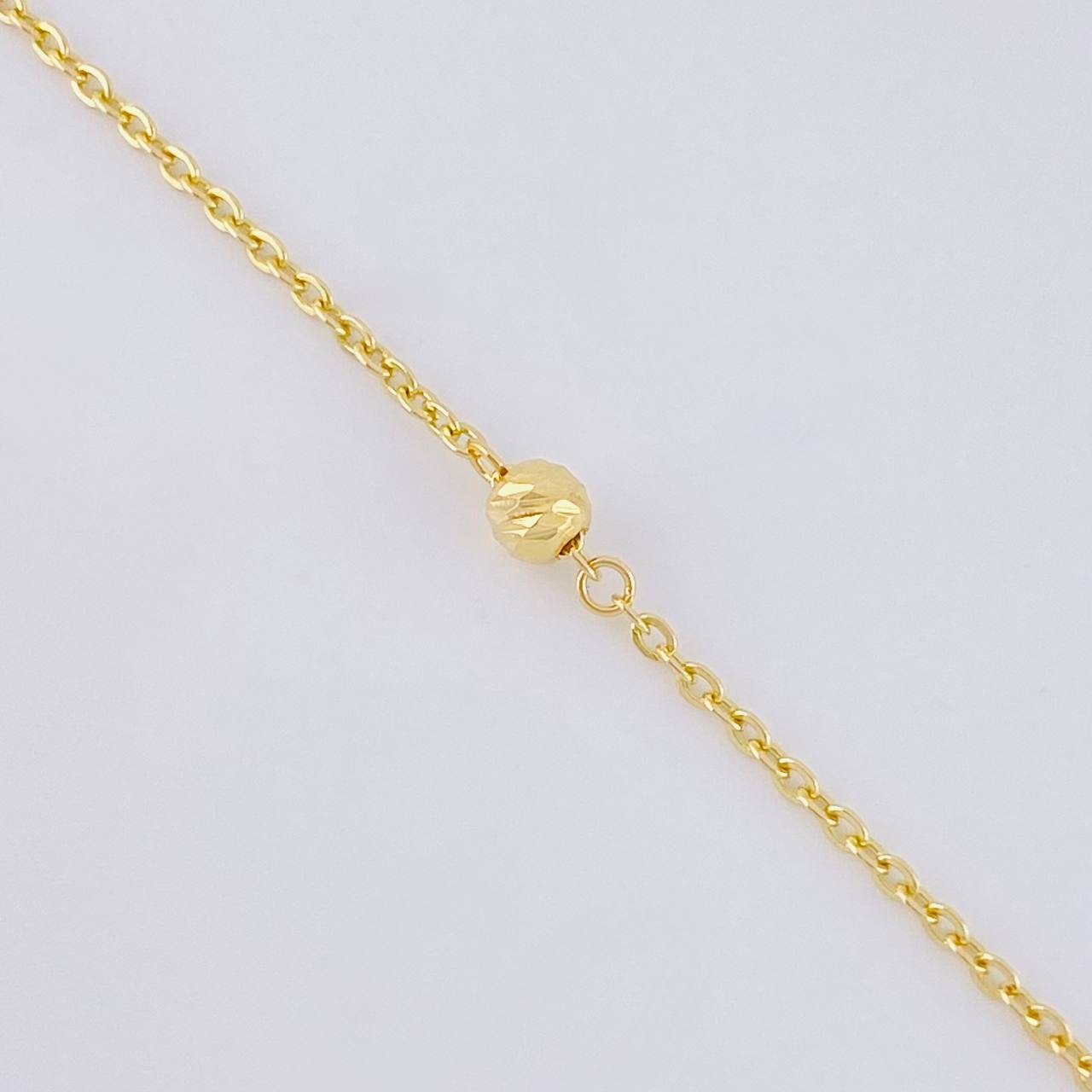Cadena Aro Seguido Silueta Corazón 4 g / 43 cm / 1.6 mm Oro Amarillo 18K