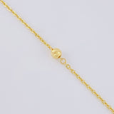 Cadena Aro Seguido Silueta Corazón 4 g / 43 cm / 1.6 mm Oro Amarillo 18K