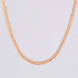 Cadena Espejo 3.5 g / 45.2 cm / 2 mm Oro Rosa 18K (Oferta)