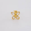 Piercing Mariposa 0.4 g / 1.2 cm Oro Amarillo 18K
