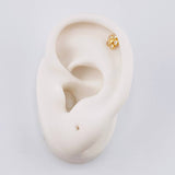Piercing Flor 0.45 g / 1.2 cm Oro Amarillo 18K