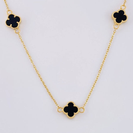 Cadena Aro Seguido Trebol 4.95 g / 50.3 cm / 1.3 mm Oro Amarillo 18K