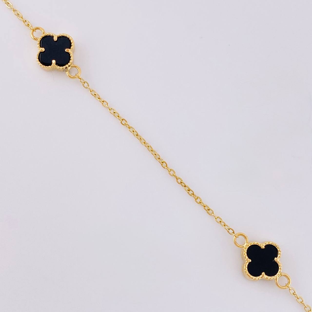 Cadena Aro Seguido Trebol 4.95 g / 50.3 cm / 1.3 mm Oro Amarillo 18K