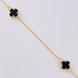 Cadena Aro Seguido Trebol 5.85 g / 50.6 cm / 1.5 mm Oro Amarillo 18K